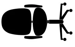 Horizontal Office Chair