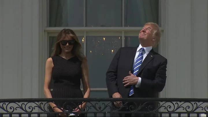 “Don, you’re right! We don’t need glasses for the solar eclipse.”